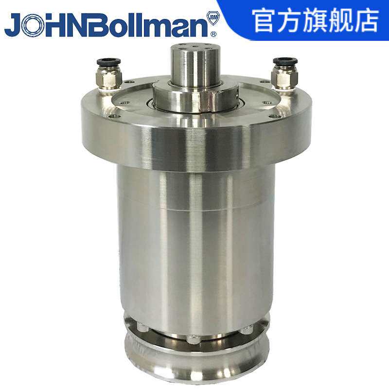 SR10磁流体密封 双法兰式空心轴磁流体密封 四水咀磁流体密封装置