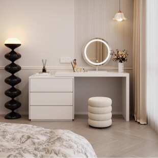 30公分斗柜梳妆台实木简约卧室床尾柜梳妆台一体超窄极窄