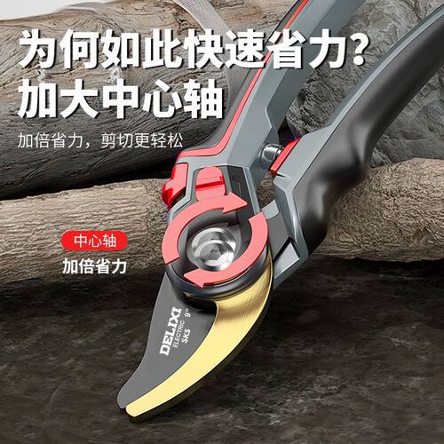 德力西电气剪枝剪刀强力花剪修枝剪果树修剪树枝园艺园林花艺DB