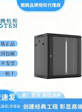 TOTEN图腾机柜W2系列6U9U12U15U18U挂墙柜标准网络机柜壁挂机柜