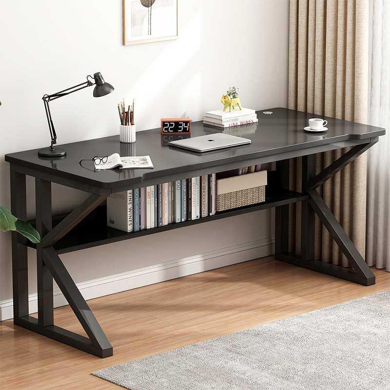 电脑桌书桌书架一体式学生卧室家用台式办公桌简约现代学习小桌子,3C数码配件,USB灯,淘宝优惠券,粉丝福利购,淘宝优惠卷