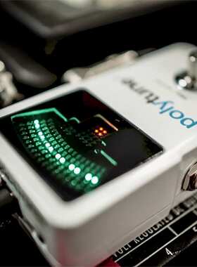 TC Electronic PolyTune 2 3 Clip 民谣木电吉他贝司调音器校音表