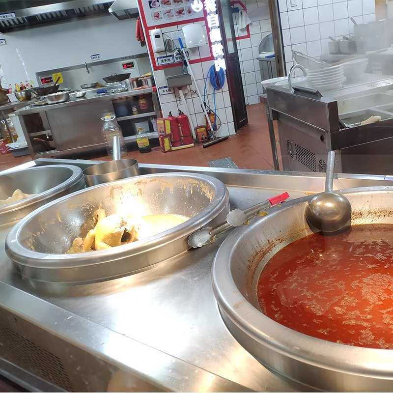 食堂电磁大锅灶商用电磁炉大功率大锅灶食堂电磁单头大锅灶大炒炉