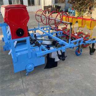 供应张家口市尚义县旋耕双垄覆膜滴灌带一体机
