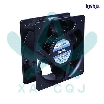 KAKU卡固KA1806HA2 金属框叶220V 电箱机柜 轴流风机0.24A 18065