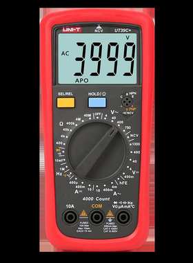 优利德UT39E+系列数字万用表UT39C+手动挡数字万用表UT39A+