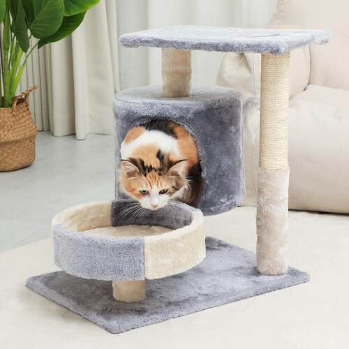 猫爬架猫窝猫树一体猫跳台猫抓板猫抓柱宠物猫咪用品新款厂家