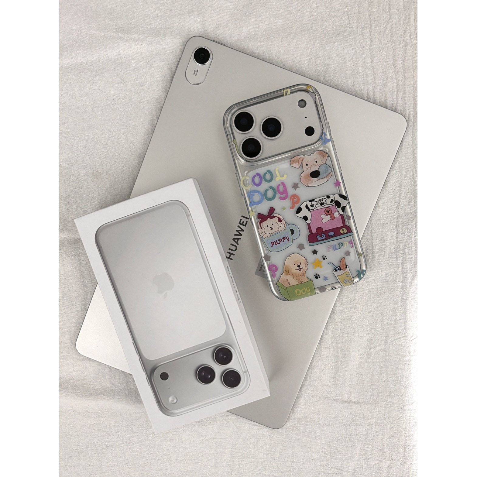 shell原创可爱卡通欢乐狗狗适用苹果iphone17promax手机壳16大孔15透明14小众13软壳12简约