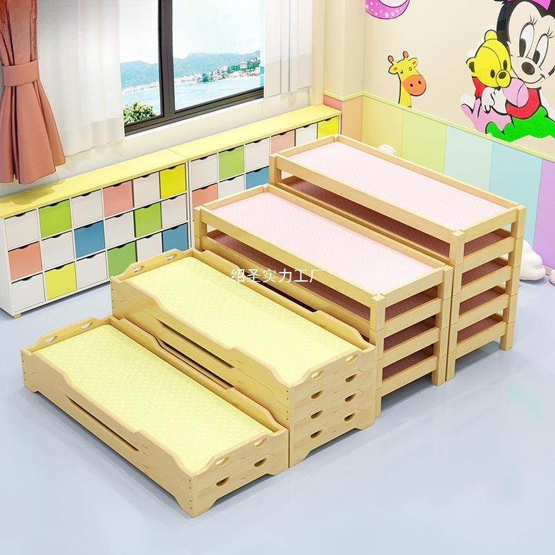幼儿园床午睡床托管班小学生午睡小床儿童幼儿园午托床叠叠床