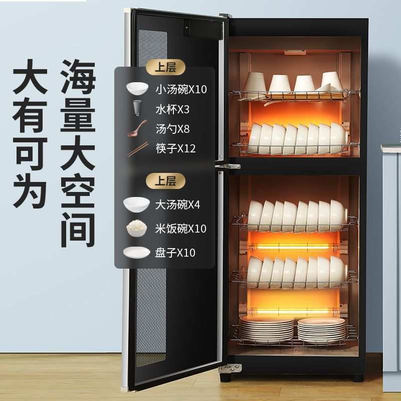 保洁柜家用立式迷小型双门高温商用碗柜大容量饭店跨境工厂一件