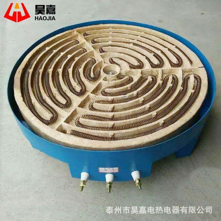 供应发热盘电炉丝盘耐高温电炉盘方型电炉丝发热盘圆形电炉盘