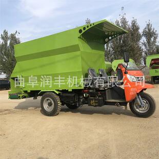 农牧场粪污干湿清理机养殖户自走式清粪车五方羊舍牛粪铲粪机