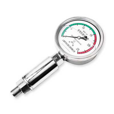 启利【Y100 0-10MPa】泵用抗震不锈钢压力表泥浆泵水泥注浆机耐震