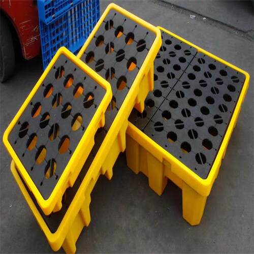防渗漏塑料托盘 1300*1300*300 防渗漏四桶液体 工厂直供 大成都