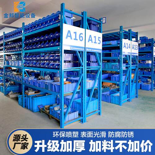 架重型仓储置货架仓库货架物架加厚五金展示架储物铁GTU1架吨/层