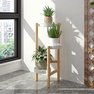 花架落地式客厅阳台铁艺花盆置物架现代简约绿萝架室内多层花盆