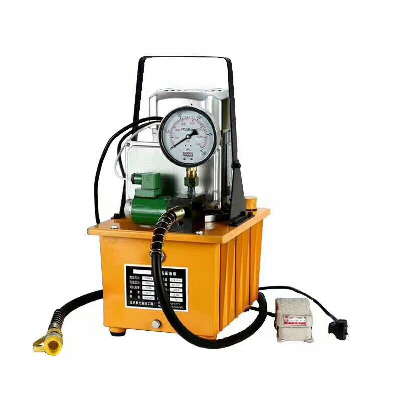 巨琥工具液压电动泵超高压泵油压机脚踏液压泵站单油路