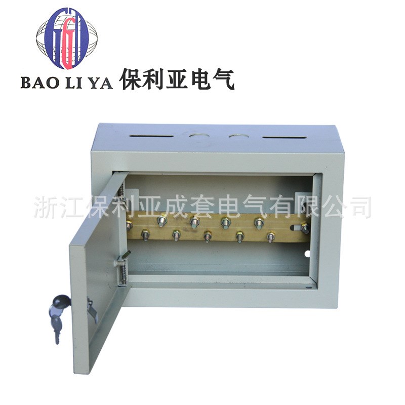 热卖 总等电位明装20*30*10电话端子箱 TD28等电位联结端子箱