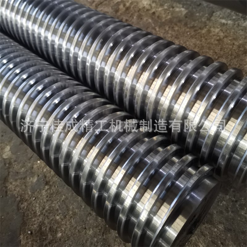 机床梯形丝杆加工龙门铣丝杠Tr60T70T80T90T100大螺距来图正反牙