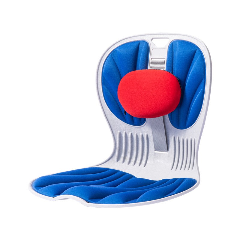 办公室久坐护腰坐垫腰靠家用坐靠一体式椅垫儿童矫姿坐姿椅坐垫