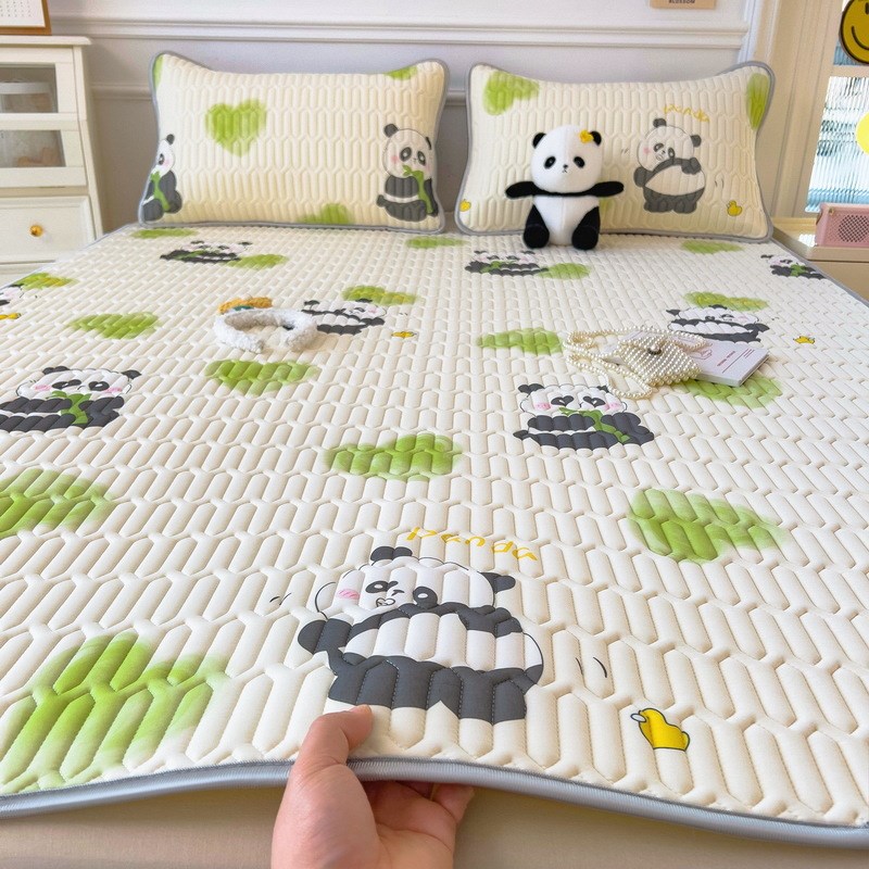 乳胶凉席夏季冰丝床垫床单单件冬夏两件套可水洗空调软席三件套