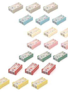 21件开槽汽车MCASE迷你形盒式保险丝套件15A20A25A30A40A50A60A