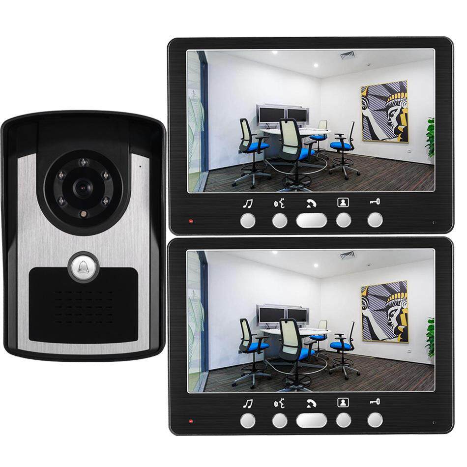 山一视达 7寸可视对讲系统门铃IP55级高清防水可视门禁系统