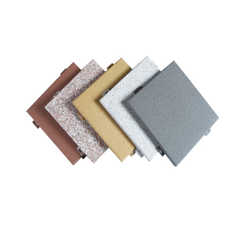 铝单板幕墙 冲孔氟碳漆门头外墙吊顶热转印仿木纹石纹铝板