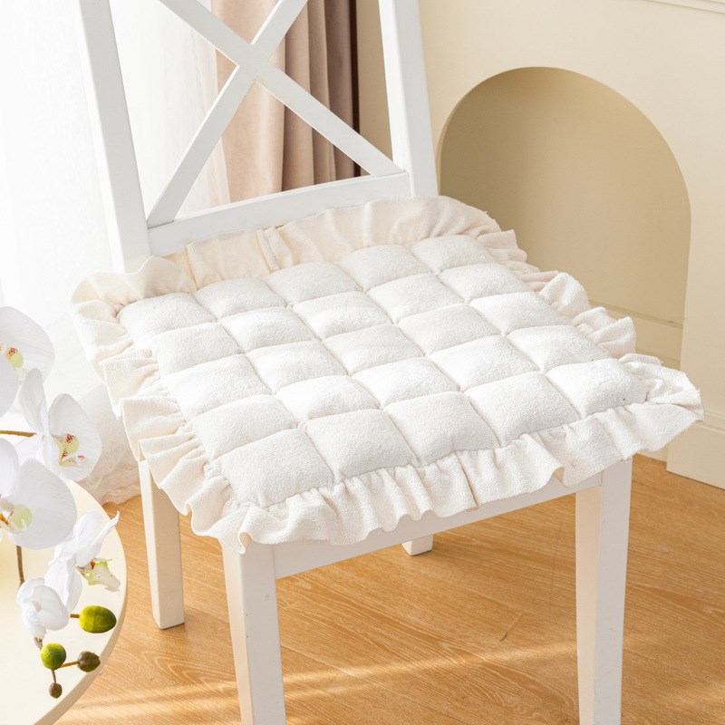 四季坐垫灯芯绒透气学生椅垫防滑餐椅椅子垫座垫办公室加厚椅垫