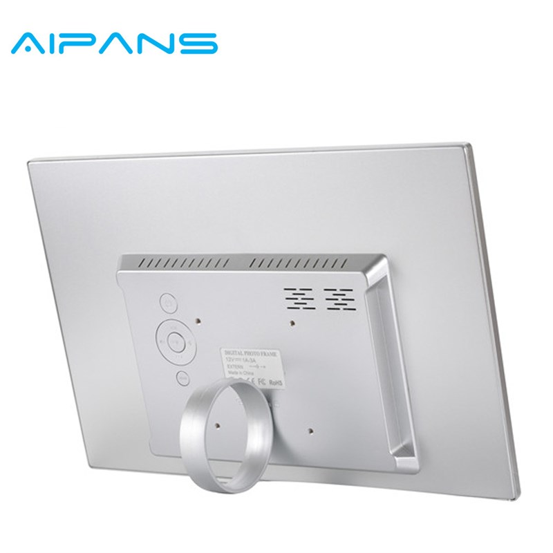 厂家直销15寸窄边铝合金货架广告机金属数码相框显示屏电子相册