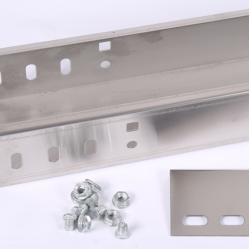 304不锈钢电缆桥架金属镀锌桥架 200x100铝合金电缆桥架铁线槽