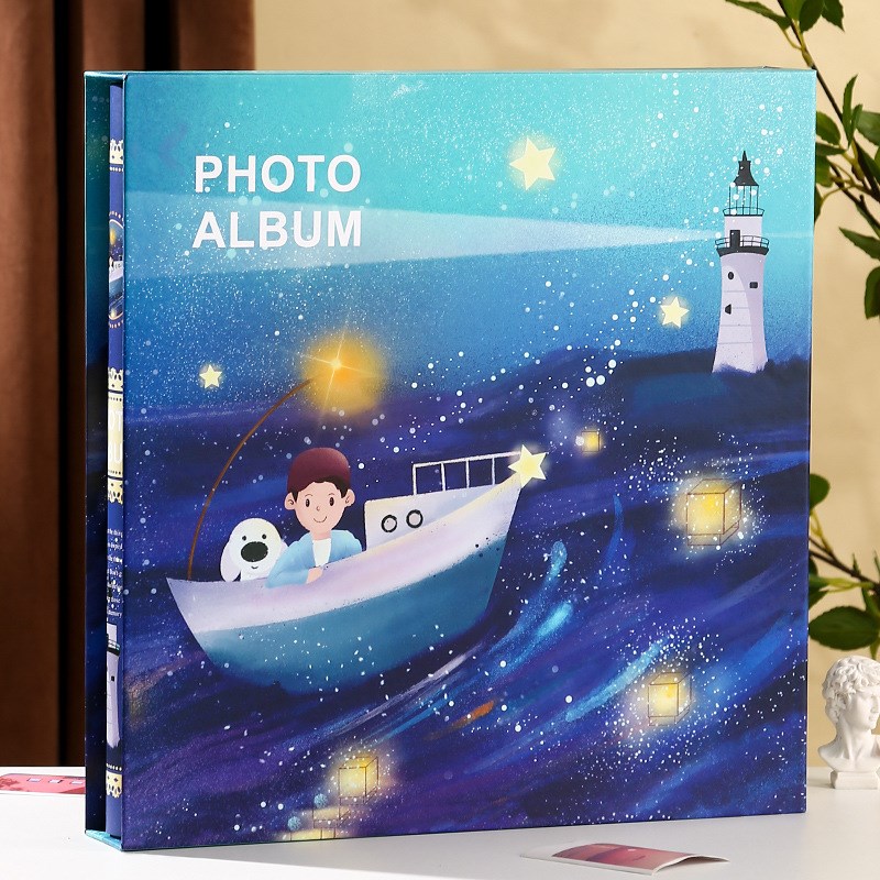 5寸6寸混合1198张大容量相册本纪念册全家福插页式影集家庭版78寸