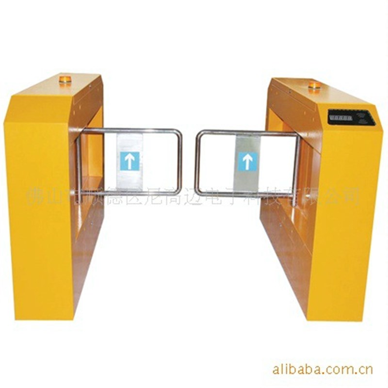 NGM智能桥式单机芯摆闸,建筑工地通道自动摆闸,304不锈钢室外闸机