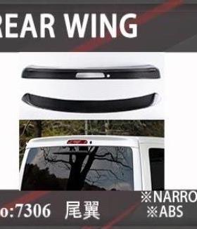 适用于丰田海狮05－18系上扰流定风翼ABS窄尾翼汽车改装压尾