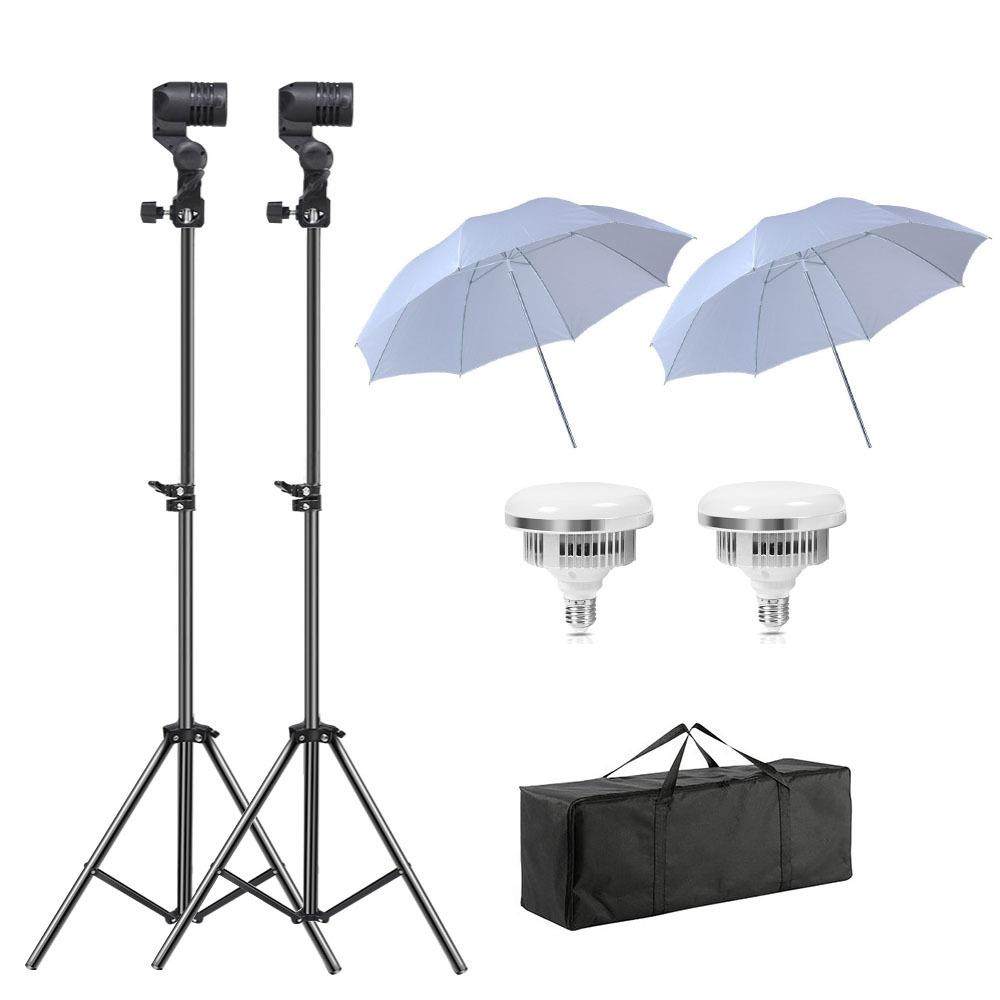 摄影器材套装美颜拍照补光灯泡无极调光美食网红主播LED美光灯