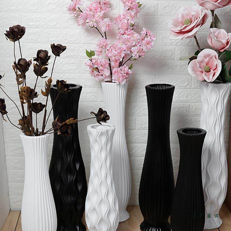 陶瓷落地插花瓶白色现代简约时尚欧式客厅摆件大号干花创意花器,机械设备,其他机械设备,淘宝优惠券,粉丝福利购,淘宝优惠卷