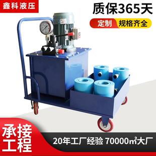 电动液压换热器夹紧器手动板式换热器一拖四电动液压板换夹紧器