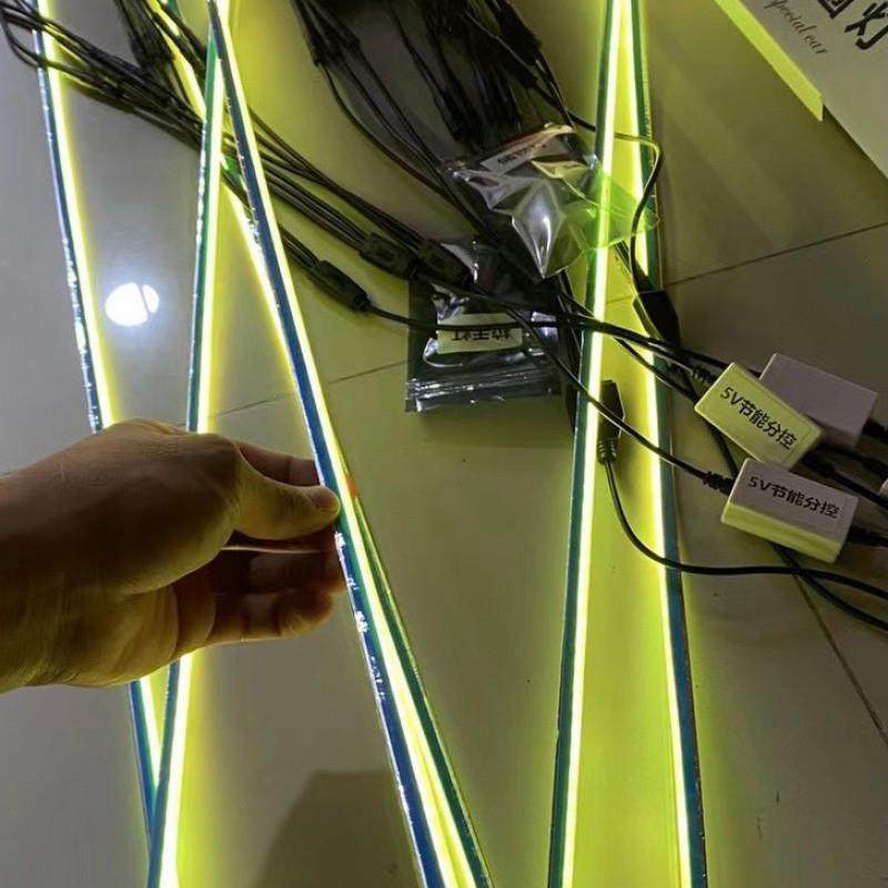 Z2J超薄隐藏通用免穿线氛围灯触摸手机控制64色亚克力LED款氛围