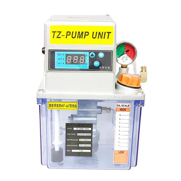 永晟机床润滑泵电动注油器CNC中心木工机械齿轮泵TZ2232-150T