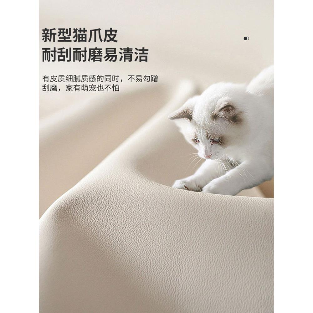 全实木床头柜轻奢岩板储物柜卧室简约现代床边柜皮质小户型收纳