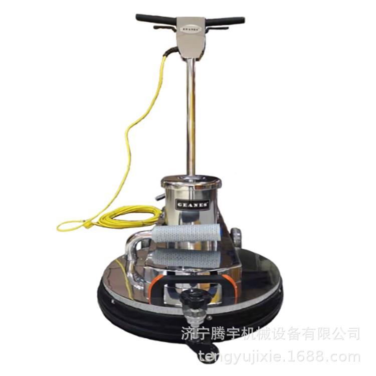 20寸电动抛光打蜡机自动吸尘高速抛光打蜡机石材晶面用抛光机