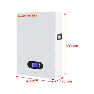 51.2v Lifepo4 batería montada en la pared 5kwh 48V 100ah