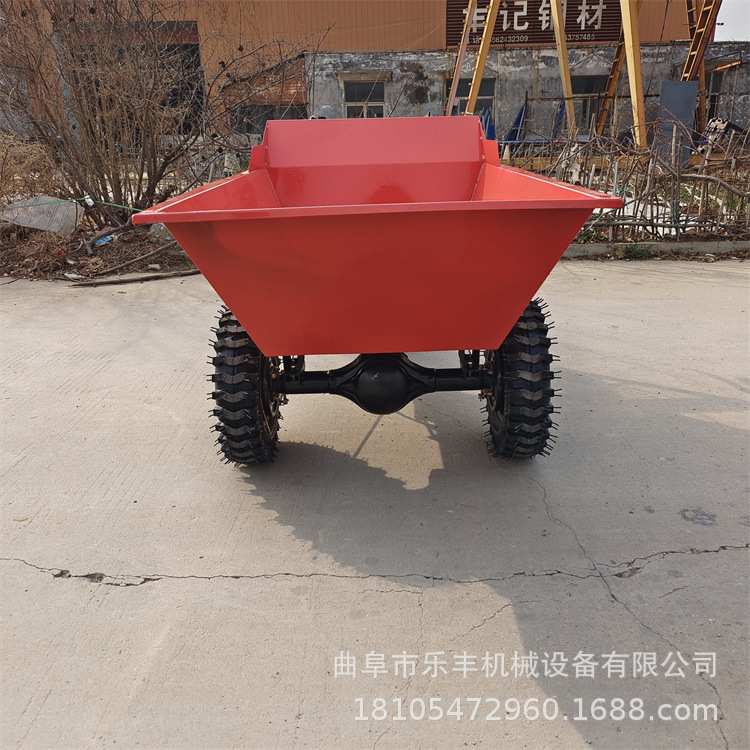 轻便型小推车 地头小窄路好用的汽油手推车 工地运输车