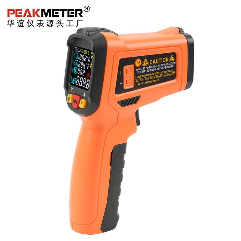 红外测温PM6530D工业高精度电子温度计检测油温水温测温