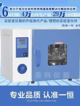 上海一恒DHG-9123A电热鼓风保温干燥箱恒温箱烘箱工业烤箱