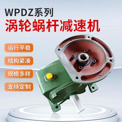变速机立式蜗轮蜗杆减速机wpdz小型传动变速箱单级减速器