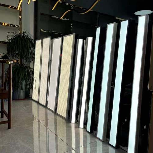 LED防蚊虫防潮防尘平板灯吊线灯线条灯全光谱护眼灯长条灯商超专