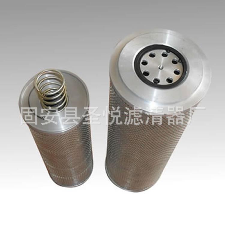 不锈钢管路吸油过滤器WY600×10Q2风机液压油站回油滤清器滤筒