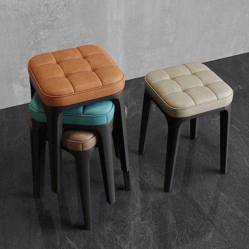 轻奢凳子家用可叠放餐凳客厅软包方凳餐厅备用吃饭高凳久坐不累,节庆用品/礼品,新娘配件,淘宝优惠券,粉丝福利购,淘宝优惠卷