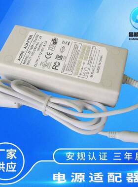 12V4A白色桌面式电源适配器白色12V48W电源适配器过EMC测试